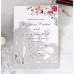 Wholesale Glitter Paper Invitation Card Heart-shaped Card